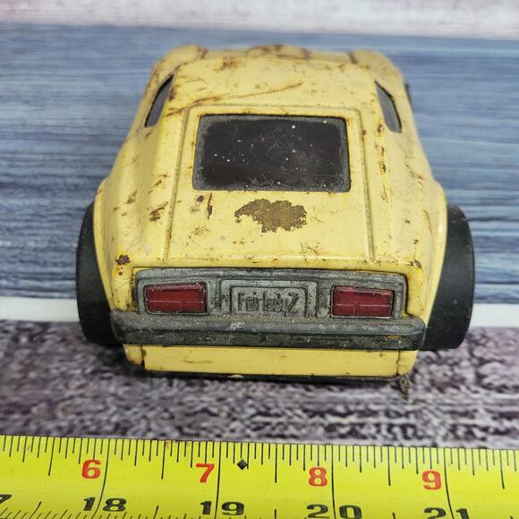 Vintage Tonka Orange Metal DATSUN 280Z FairladyZ ~ yellow - Picture 7 of 8